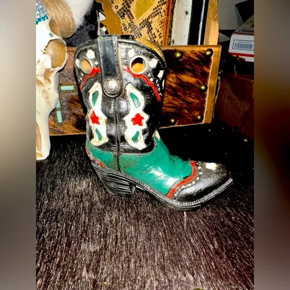 🦋NWT Cute accent Cowboy boots - Picture 1 of 4